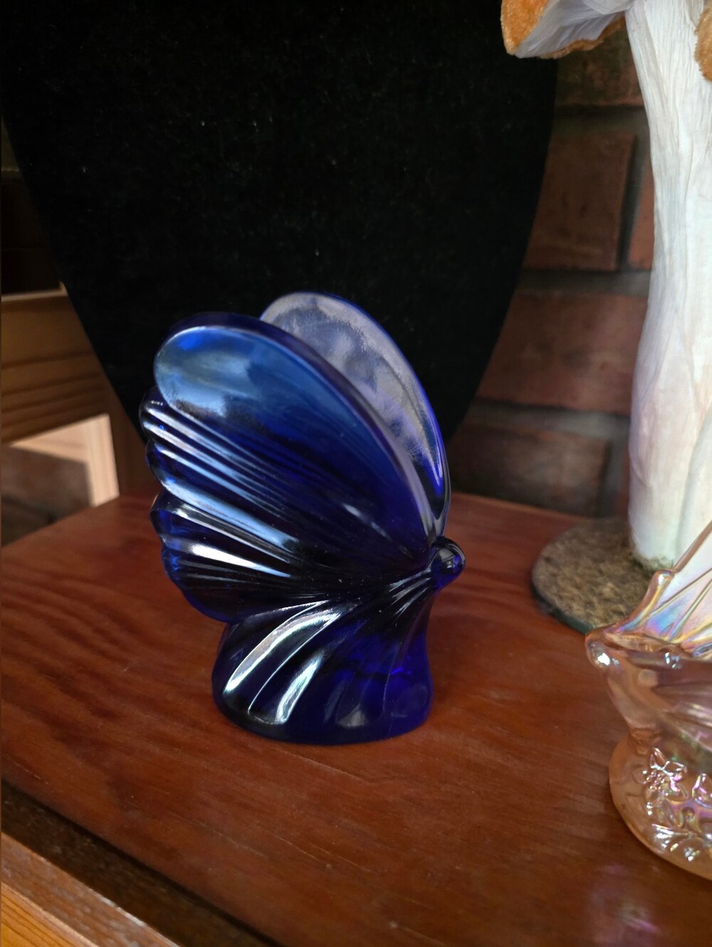 Vintage | Fenton | Cobalt Blue Butterfly | Guc